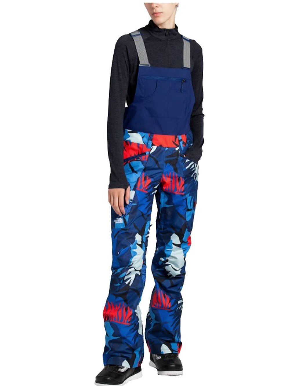 $280 The North Face Freedom Bib Pants! Sm  Waterproof  Sealed Seam  Dryvent 2L